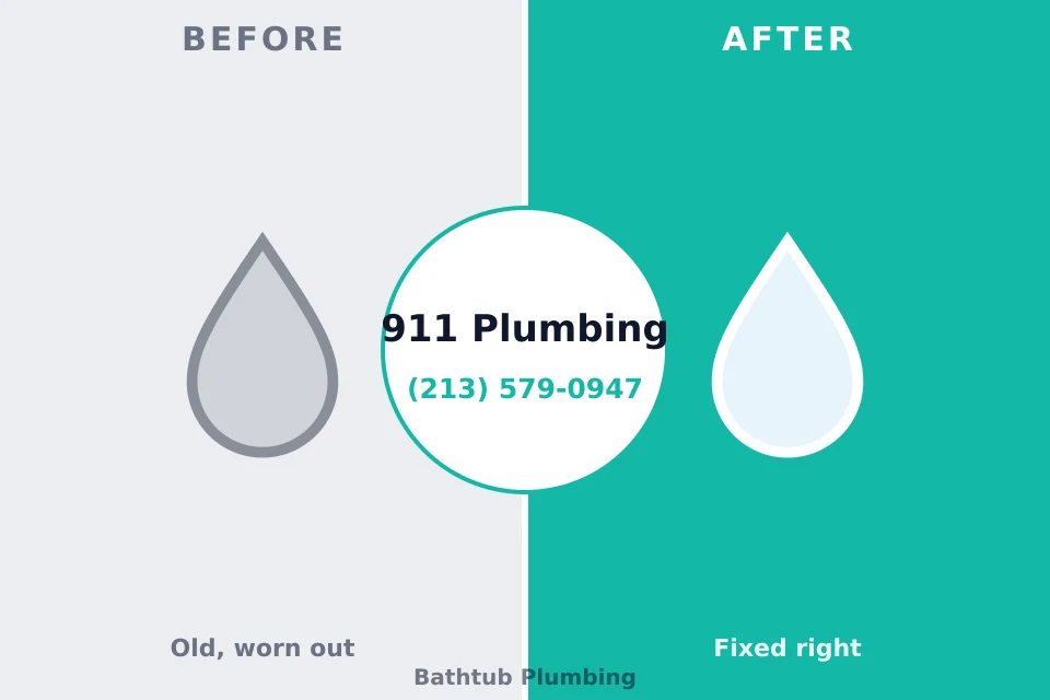 Before and after: plumbing repair Cadiz, OH